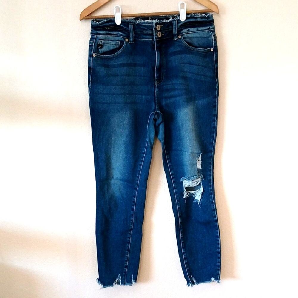 Kancan Gloria High Rise Ankle Skinny Jeans - Picture 2 of 7